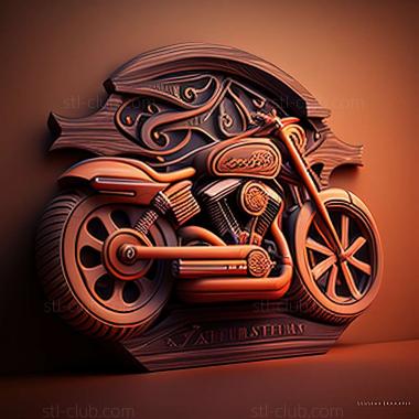 3D модель Harley Davidson Roadster (STL)